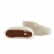 Fluffy Uld Hjemmesko (100% ren uld) - Model Hvid - Dansk Design fra SHUS