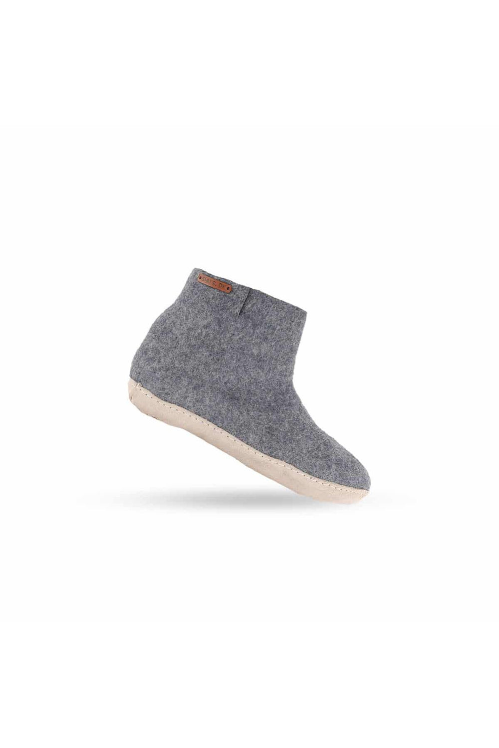 Uldstøvle (100% ren uld) - Model Denim m/sål i skind - Dansk Design fra SHUS