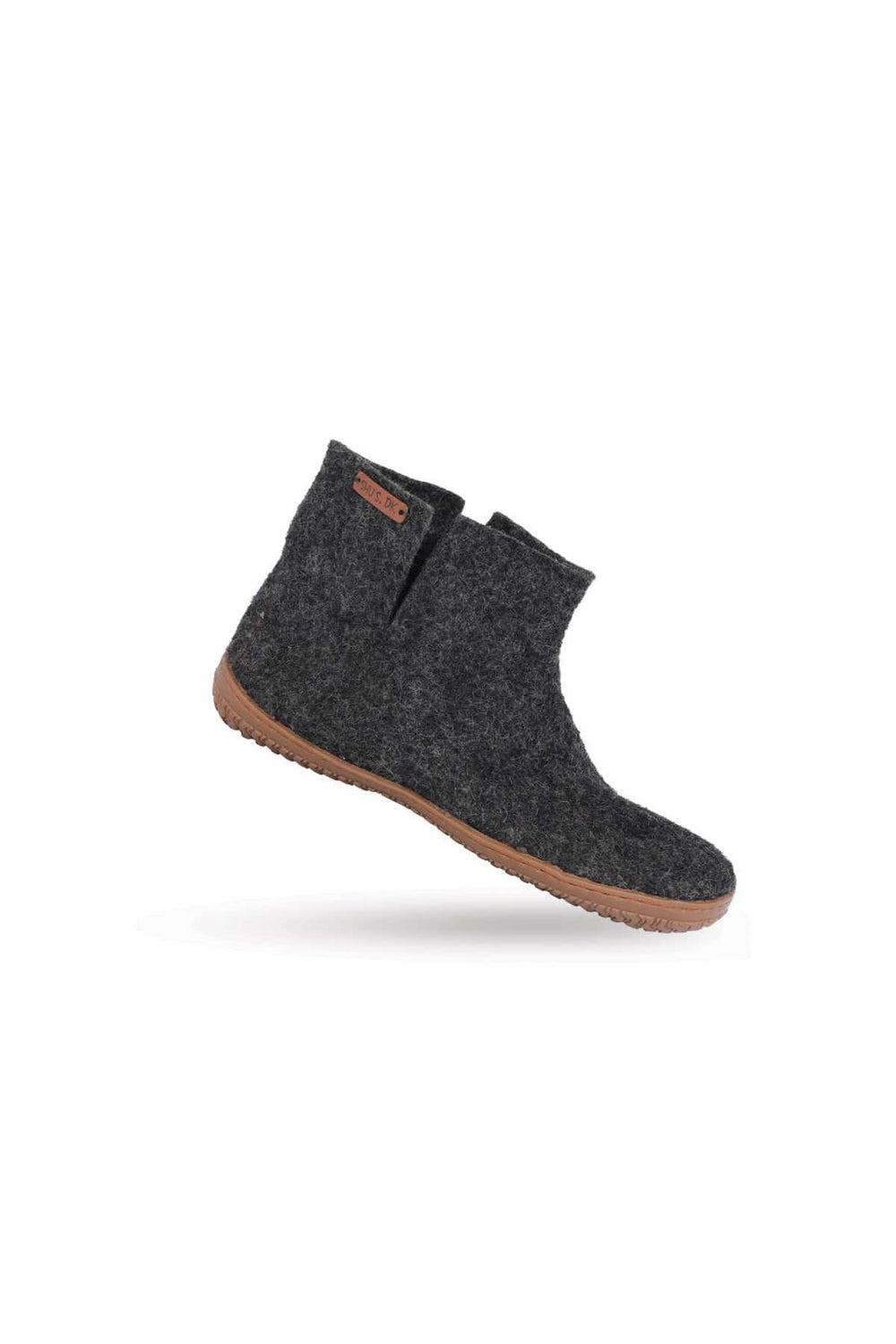 Uldstøvle (100% ren uld) - Model koks m/Gummisål - Dansk Design fra SHUS