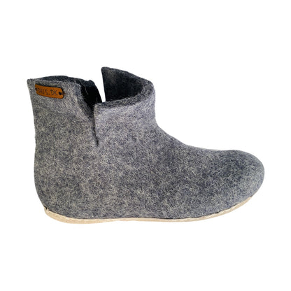 Uldstøvle (100% ren uld) - Model Denim m/sål i skind - Dansk Design fra SHUS