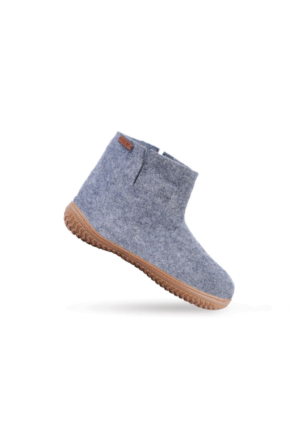 Filtstøvle (100% ren uld) - Model Denim m/Gummisål - Dansk Design fra SHUS