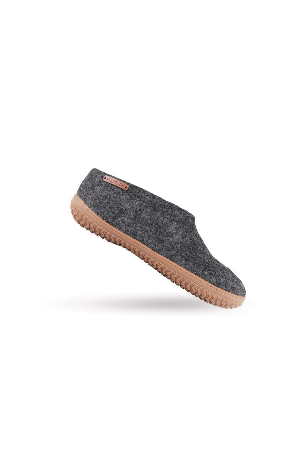 Uldhjemmesko (100% ren uld) - Model Koks m/Gummisål - Dansk Design fra SHUS